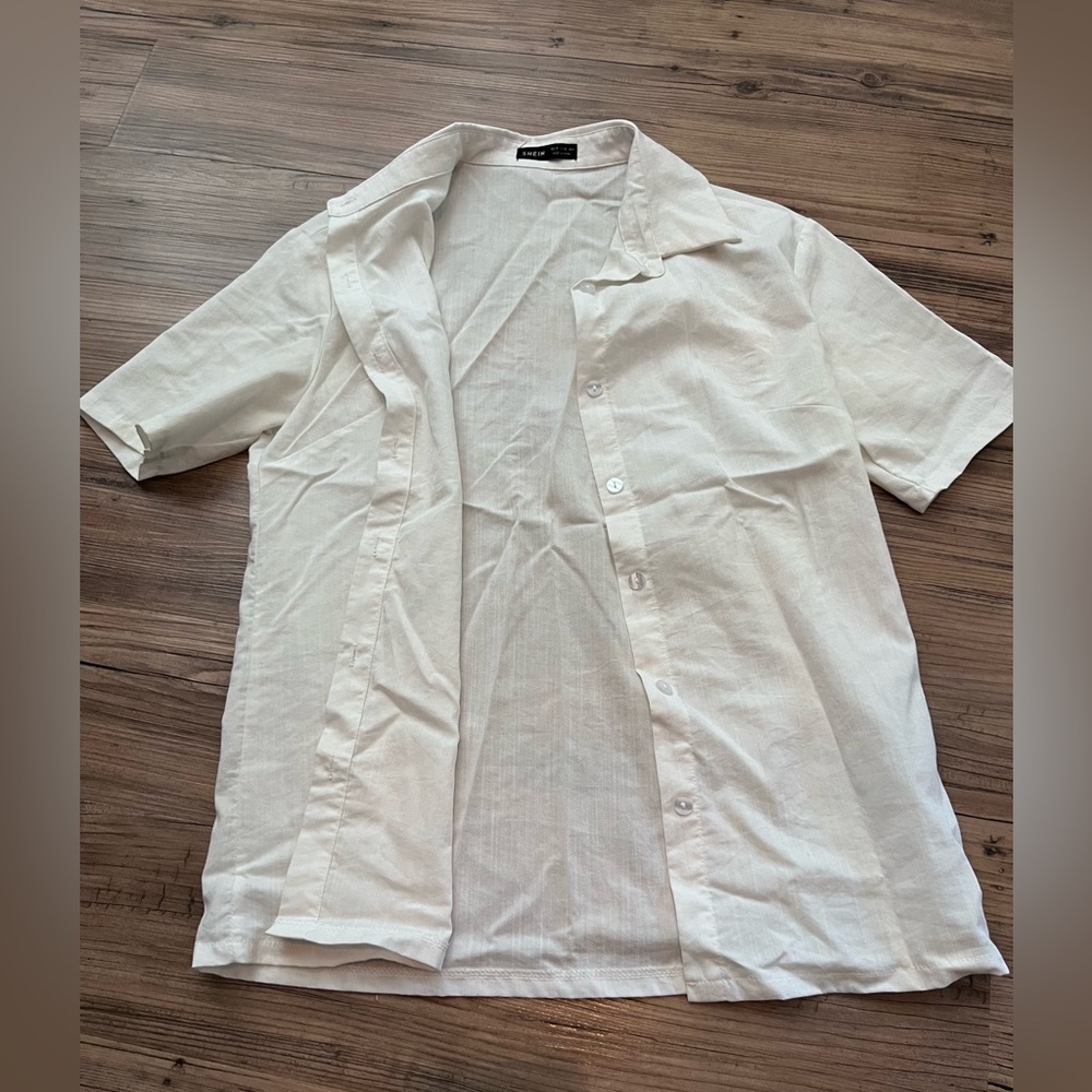 White button up shirt
